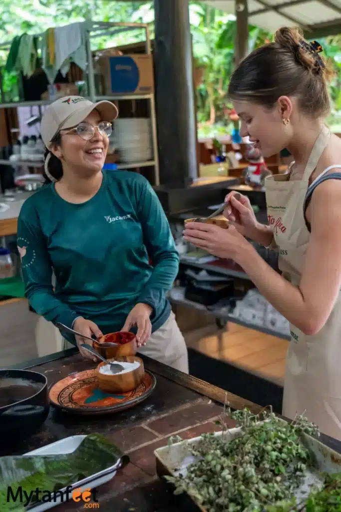 things to do in costa rica - cooking class