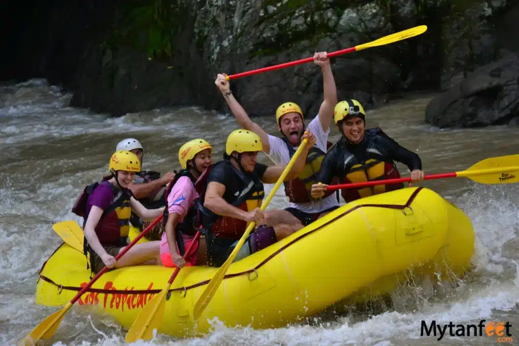 things to do in costa rica - pacure white water rafting