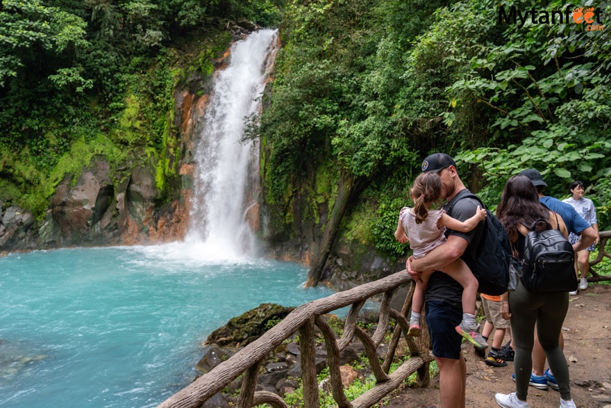 Rio Celeste waterfall