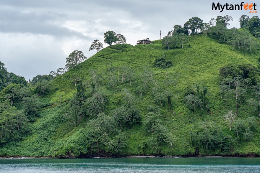 Chatham Bay on Cocos Island, Costa Rica 