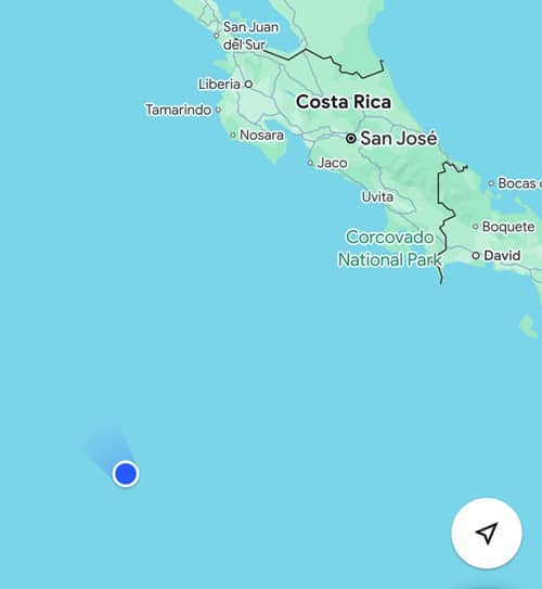 Cocos Island, Costa Rica location