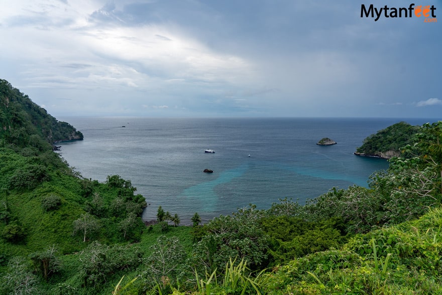 Wafer Bay on Cocos Island, Costa Rica 