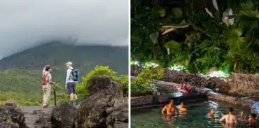 arenal volcano hike and hot springs with meal tour booking page featured image