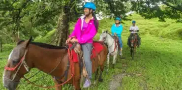 horseback riding to arenal volcano tour booking page featured image