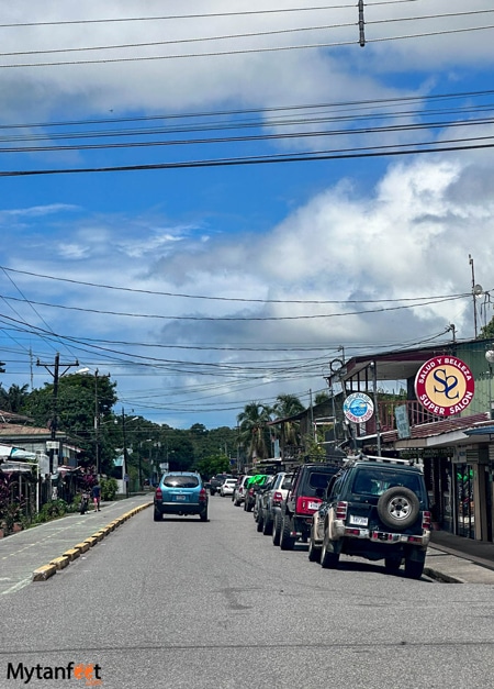 Puerto Jimenez town center 