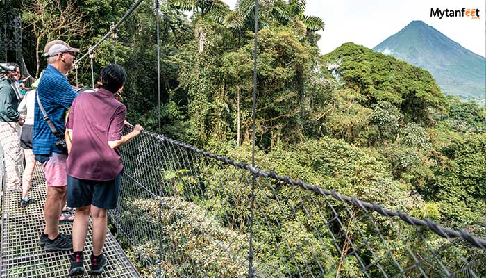 arenal hanging bridges tour