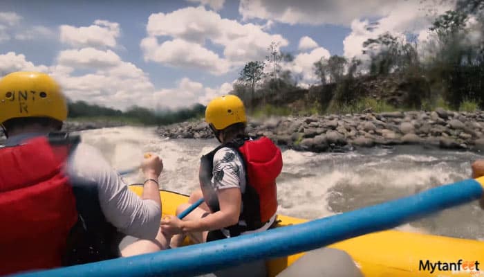 adrenaline canopy and rafting class II & III