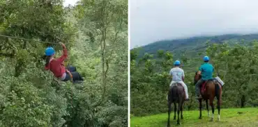 arenal canopy adv with horseback riding tarzan swing tour booking page featured image
