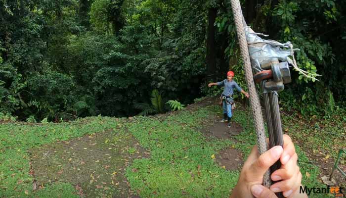 arenal canopy adventure tarzan swing gallery image