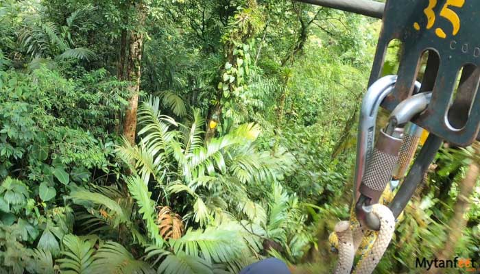 arenal canopy adventure tarzan swing gallery image