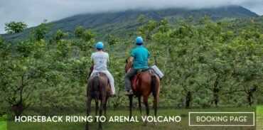 horseback riding to arenal volcano