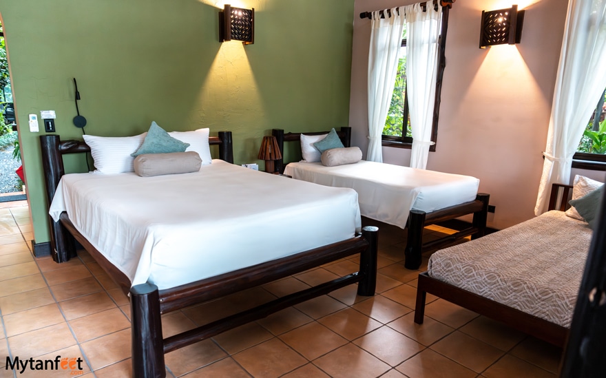 Maquenque eco lodge bungalows fit up to 4 people 