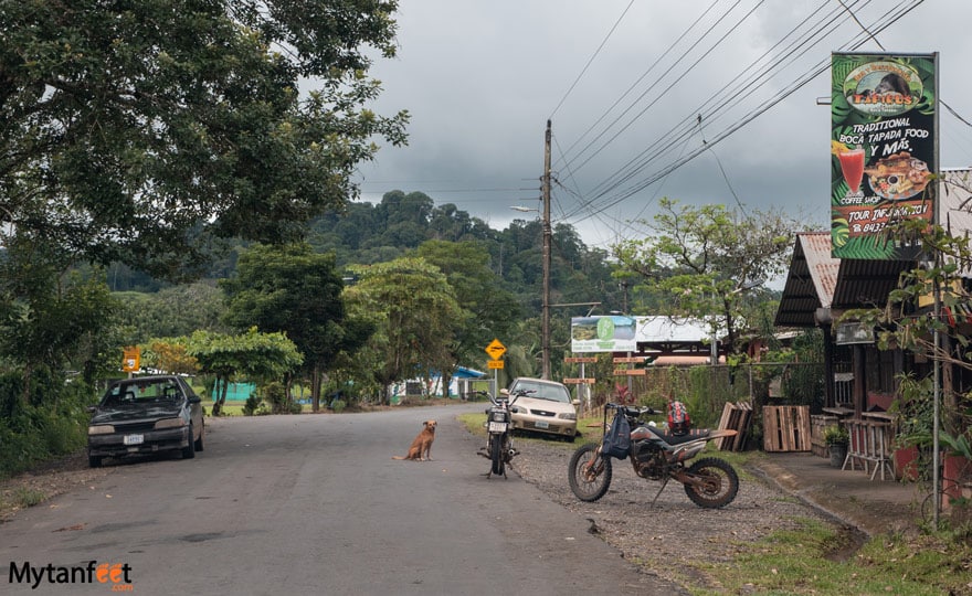 Boca Tapada town