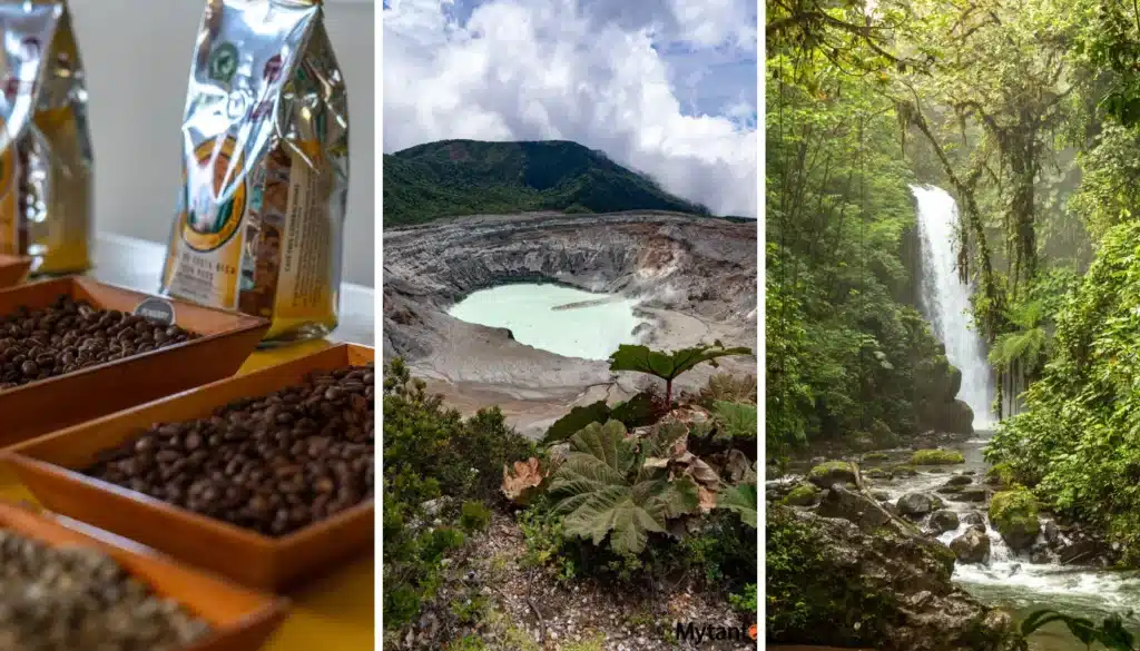 combo tour doka coffee poas volcano la paz waterfall gardens tour booking page featured image