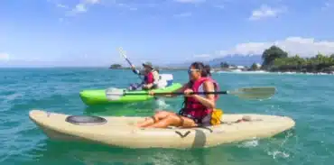 manuel antonio ocean kayaking snorkeling tour booking page featured image