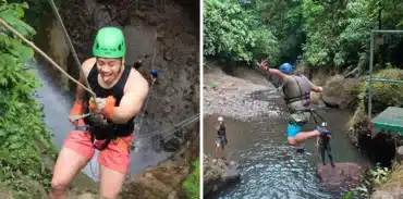 pure trek canyoning and rainforest falls tour booking page featured image