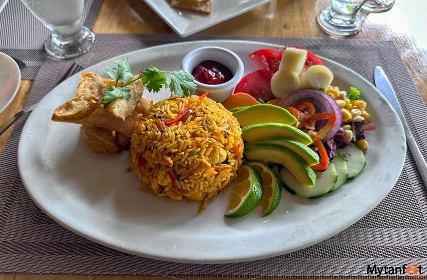 Copa de Arbol Resort Drake Bay Rice with Chicken