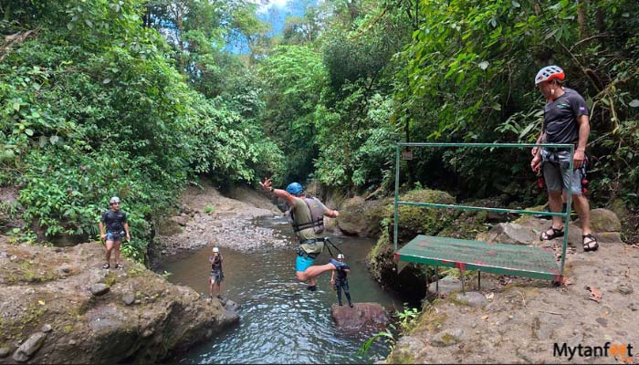 rainforest falls by pure trek image