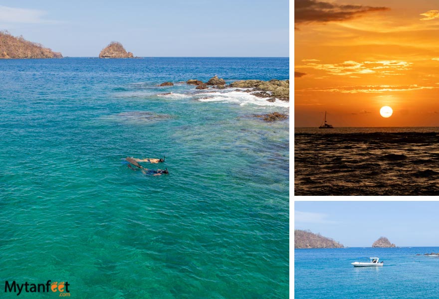 1 week luxury costa rica itinerary sunset boat tour flamingo