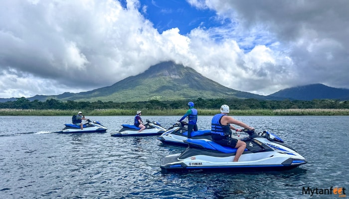 lake arenal jet ski 