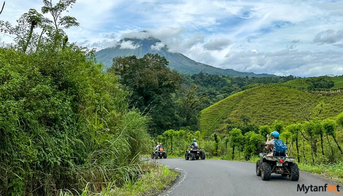 lake arenal jet ski and atv combo adventure tour