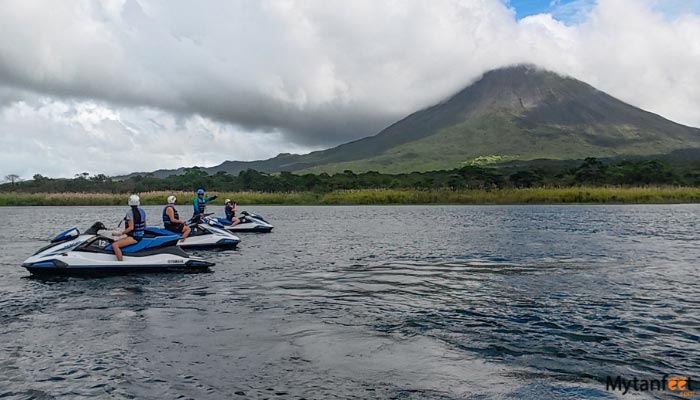 lake arenal jet ski and atv combo adventure tour