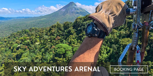 Sky Adventures Arenal: Book Ziplining, Hanging Bridges & Tram!