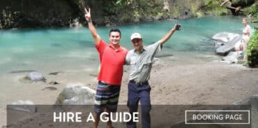 hire a guide in la fortuna