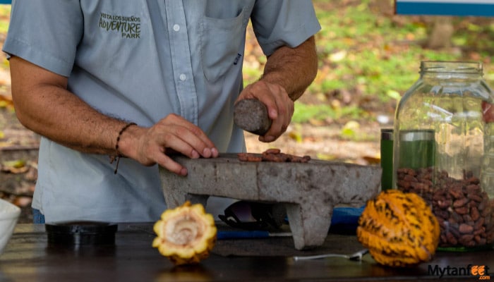 vista los suenos adventure park jaco chocolate experience 